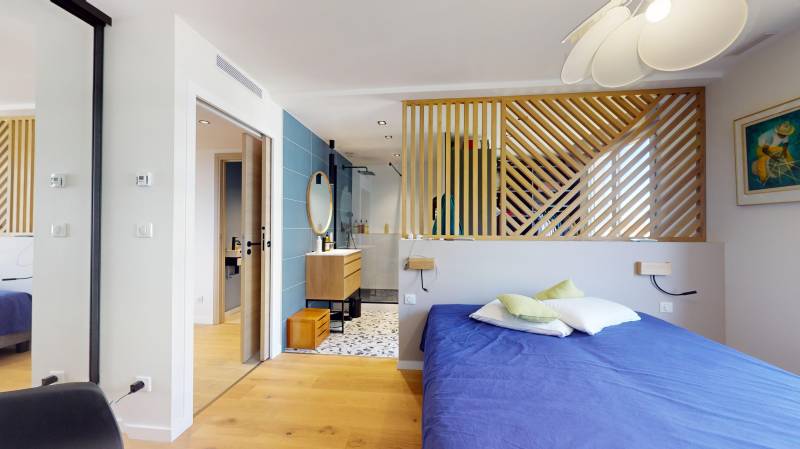Avant-Après rénovation suite parentale 80s Vourles