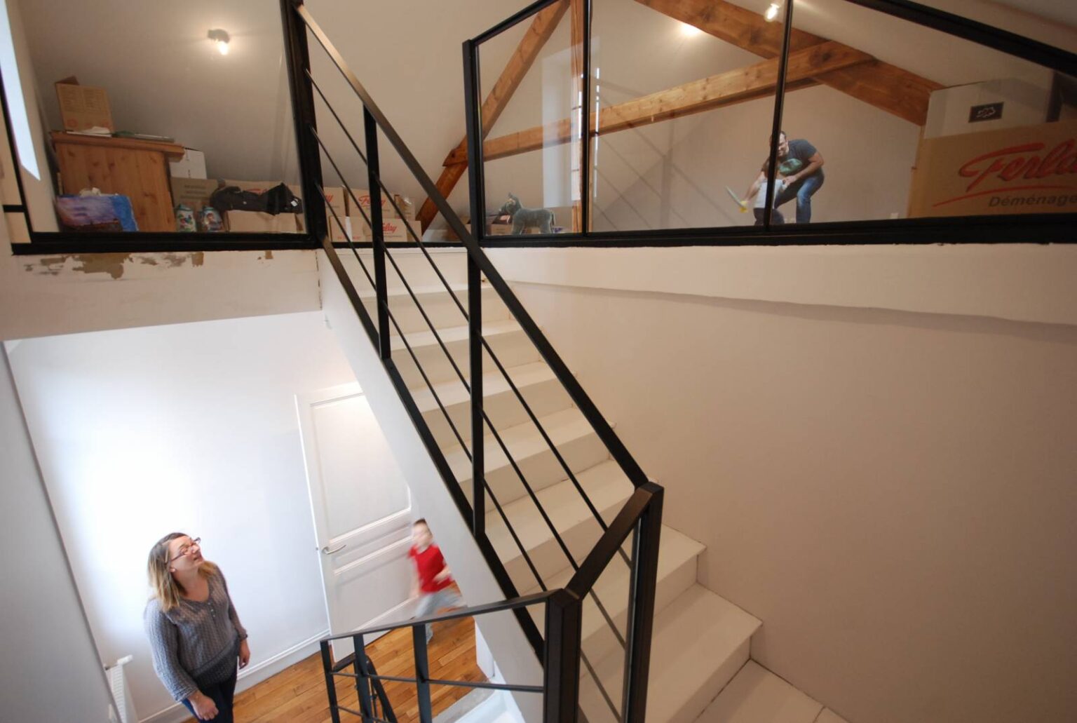 Rénovation complète avant après d une maison des années 1900 avec combles à Oullins