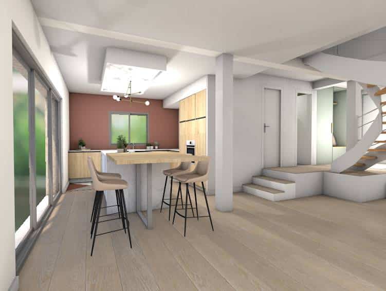 travaux avec architecte d'intérieur à Lyon