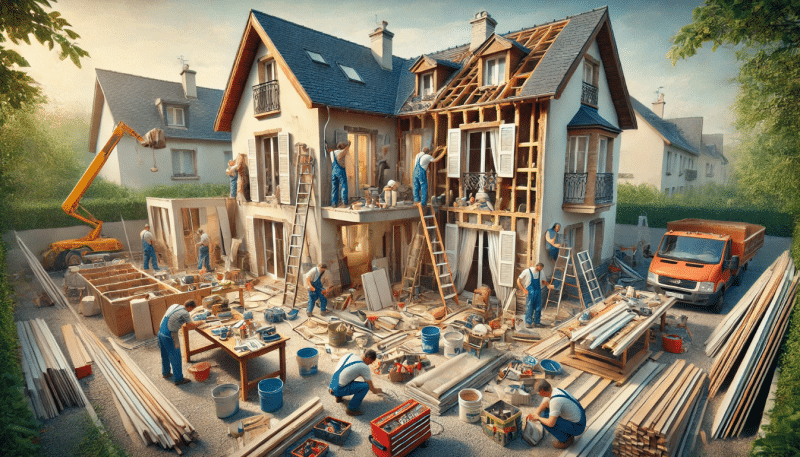 rénovation complète Saint Genis Laval