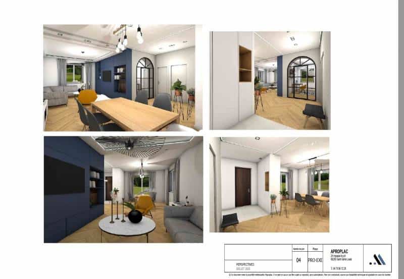 rénovation maison années 80 charbonniere les bains