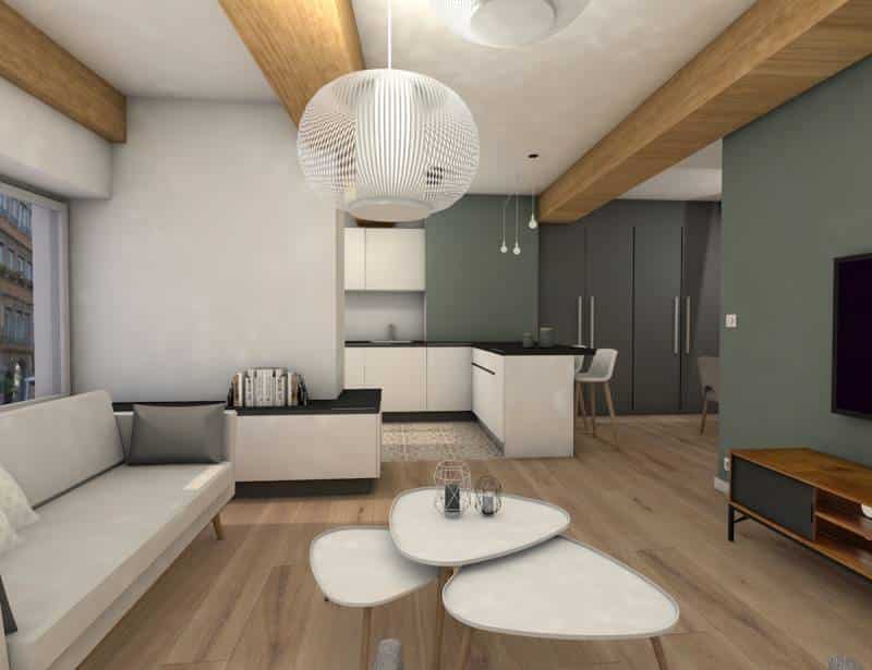 rénovation appartement haussmannien avec architecte à Lyon centre